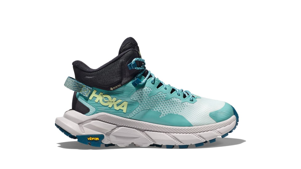 Hoka Trail Code GTX Shoes - Womens, Blue Glass/Coastal Shade, 8.5, 1123166-BGCS-08.5B