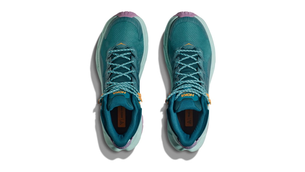 Hoka Trail Code GTX Shoes - Womens, Ocean Mist/Sunlit Ocean, 05.5B, 1123166-OMSO-05.5B