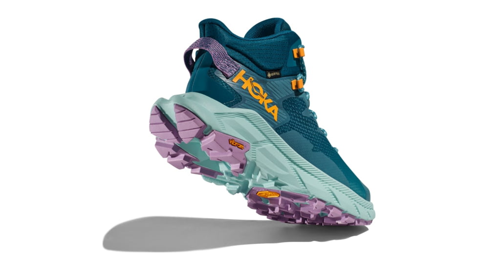 Hoka Trail Code GTX Shoes - Womens, Ocean Mist/Sunlit Ocean, 05.5B, 1123166-OMSO-05.5B