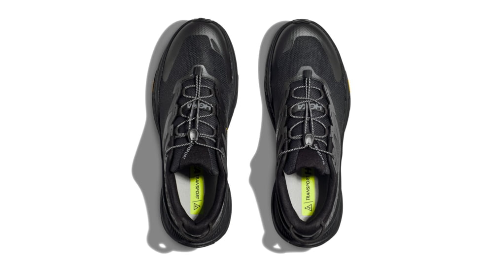 Hoka Transport Hiking Shoes - Womens, Black/Black, 5.5B, 1123154-BBLC-05.5B
