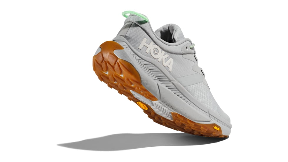 Hoka Transport Hiking Shoes - Womens, Harbor Mist/Lime Glow, 06.5B, 1123154-HMLG-06.5B