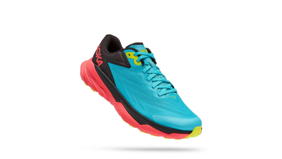 Hoka Zinal Trailrunning Shoes - Mens, Scuba Blue / Black, 09D, 1119399-SBBK-09D