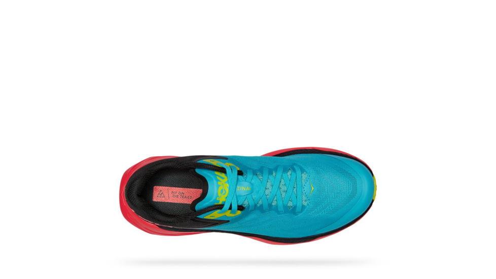 Hoka Zinal Trailrunning Shoes - Mens, Scuba Blue / Black, 09D, 1119399-SBBK-09D