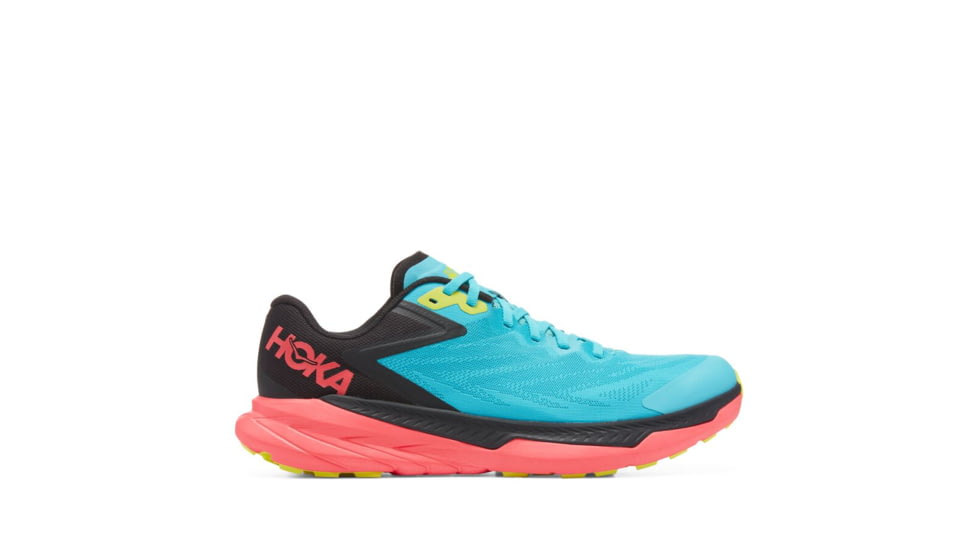 Hoka Zinal Trailrunning Shoes - Mens, Scuba Blue / Black, 09D, 1119399-SBBK-09D