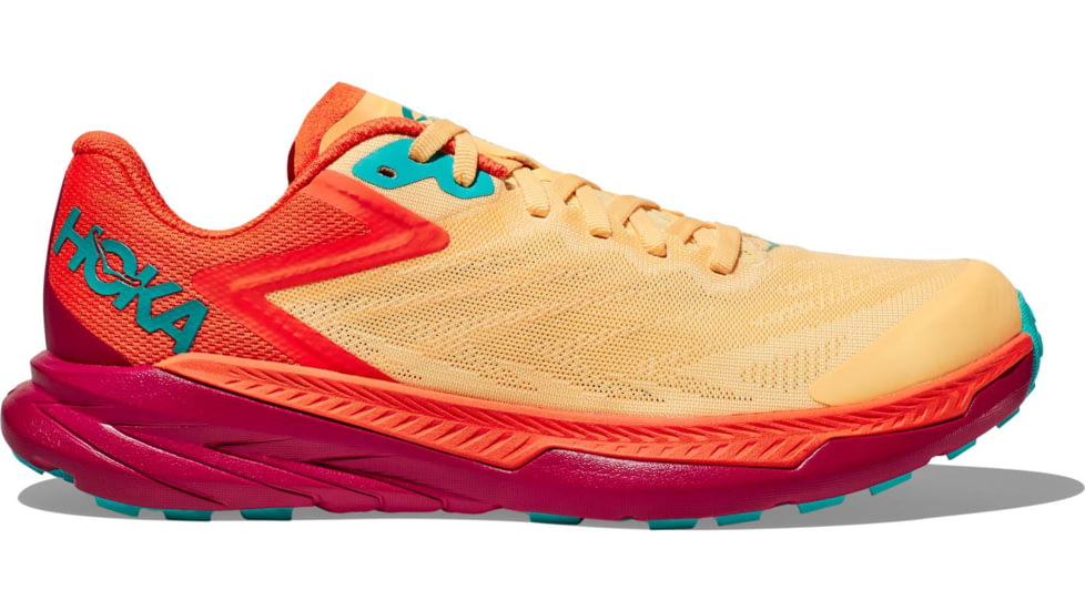 Hoka Zinal Trailrunning Shoes - Women's, Impala/Flame, 7B, 1119400-IFLM-07B