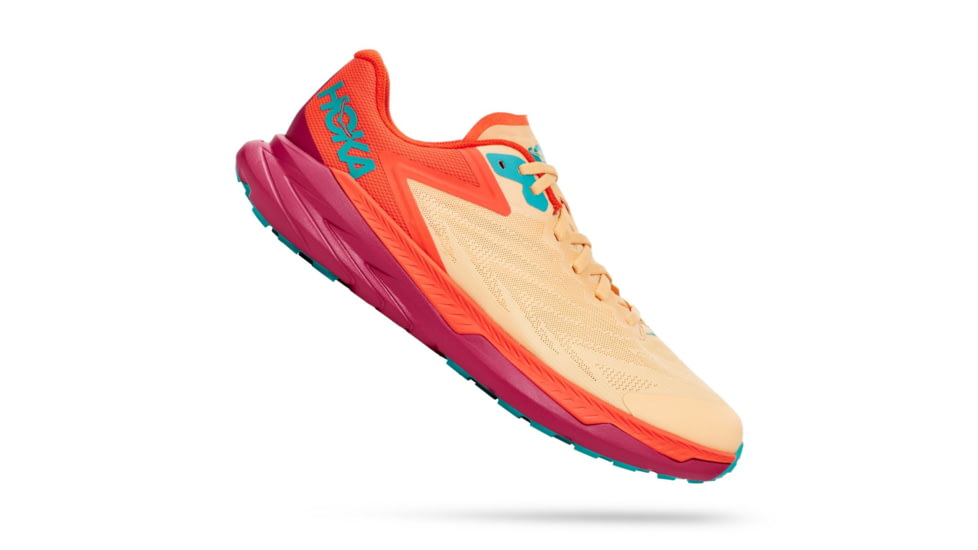 Hoka Zinal Trailrunning Shoes - Womens, Impala/Flame, 7B, 1119400-IFLM-07B