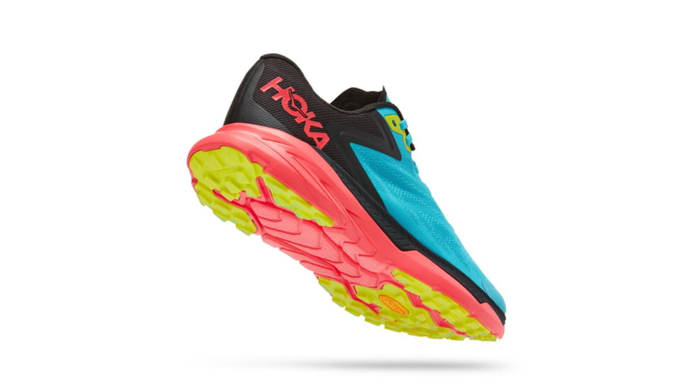 Hoka Zinal Trailrunning Shoes - Womens, Scuba Blue / Diva Pink, 07.5B, 1119400-SBDP-07.5B