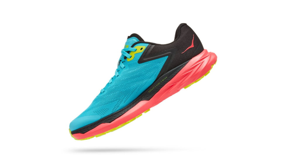 Hoka Zinal Trailrunning Shoes - Womens, Scuba Blue / Diva Pink, 07.5B, 1119400-SBDP-07.5B