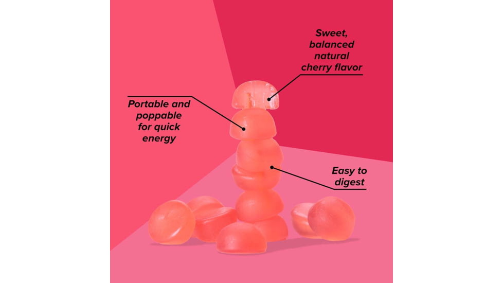 Honey Stinger Energy Chews, Cherry Blossom, 1.8oz Bag, 72119
