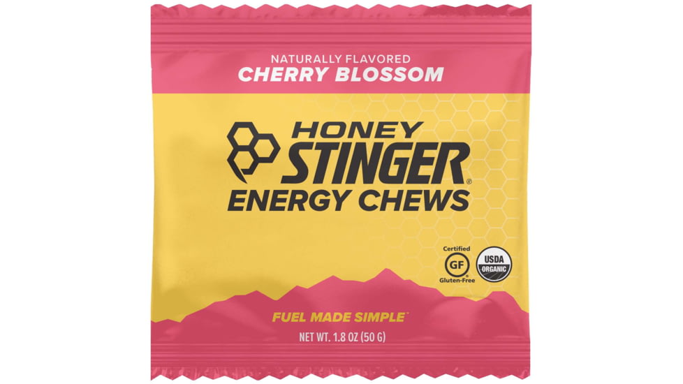 Honey Stinger Energy Chews, Cherry Blossom, 1.8oz Bag, 72119