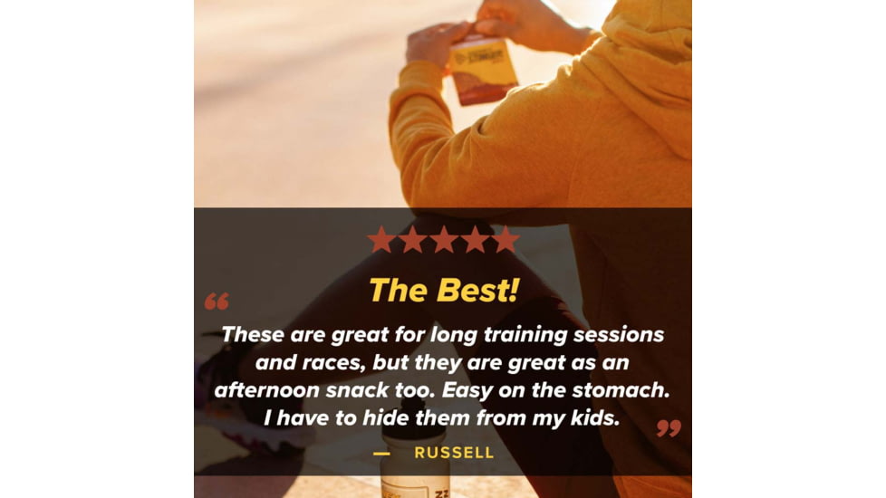 Honey Stinger Gluten Free Organic Waffle, Cinnamon, 1 oz Pack, 76212