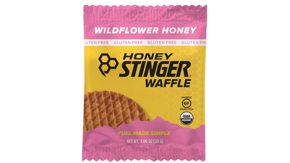 Honey Stinger Gluten Free Organic Waffle - Wildflower Honey, 76316