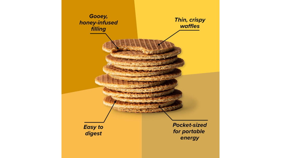Honey Stinger Honey Waffles,  1oz Pack, 74012