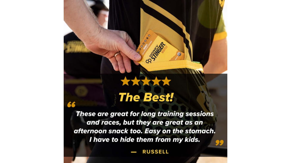 Honey Stinger Honey Waffles,  1oz Pack, 74012