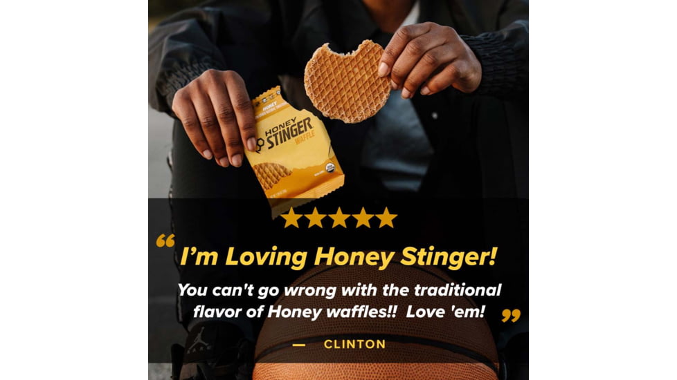 Honey Stinger Honey Waffles,  1oz Pack, 74012