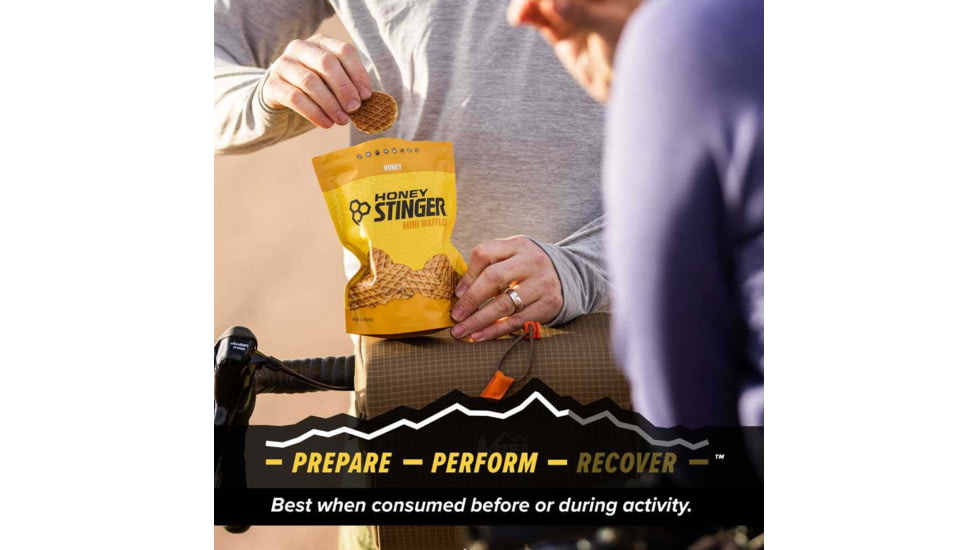 Honey Stinger Mini Waffle Bag, Honey, 5.3 oz, 83318