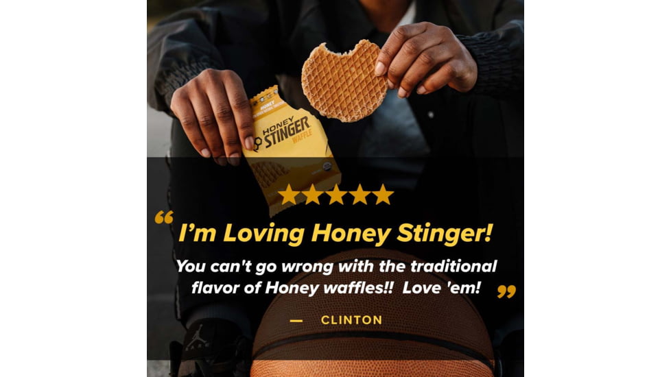 Honey Stinger Mini Waffle Bag, Honey, 5.3 oz, 83318