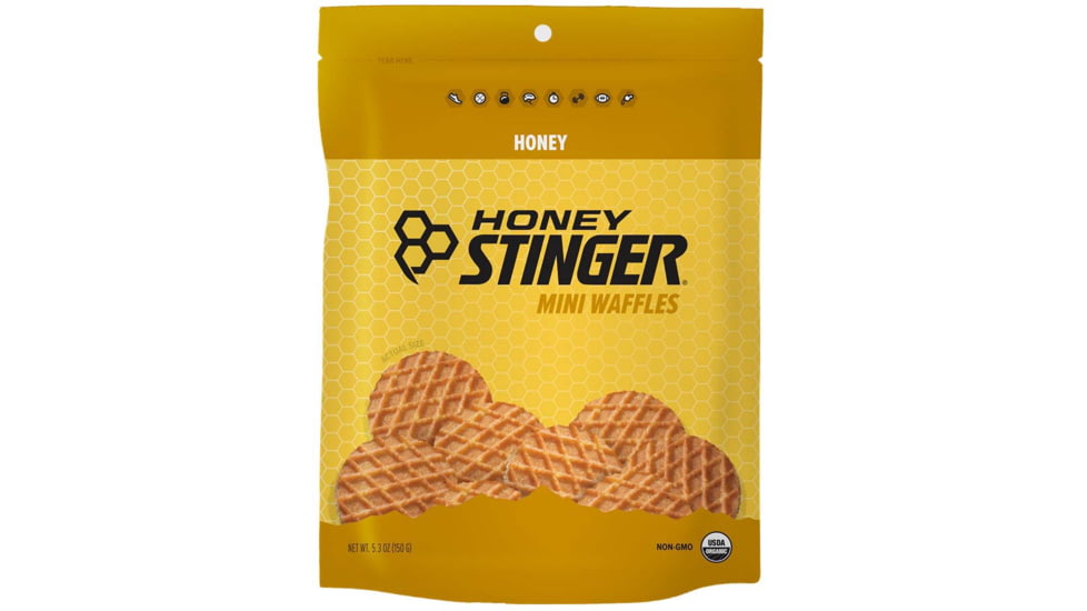 Honey Stinger Mini Waffle Bag, Honey, 5.3 oz, 83318
