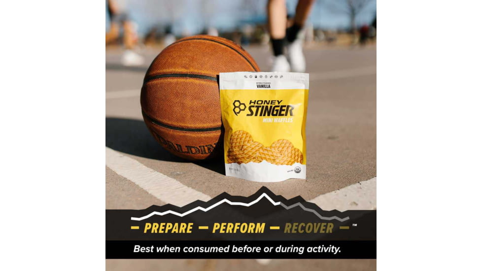 Honey Stinger Mini Waffle Bag, Vanilla, 5.3 oz, 83218