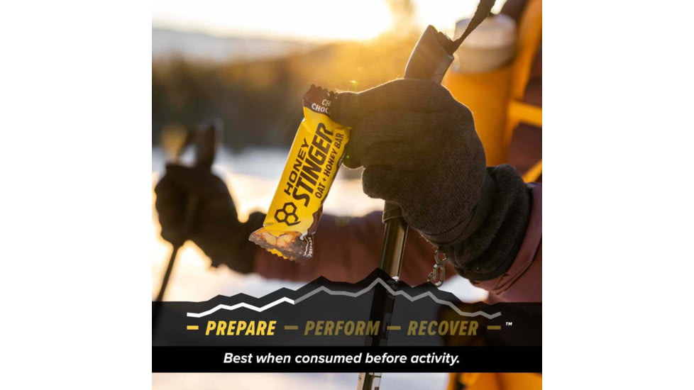 Honey Stinger Oat + Honey Bar, Chocolate Chip, 1.48 oz, 73812