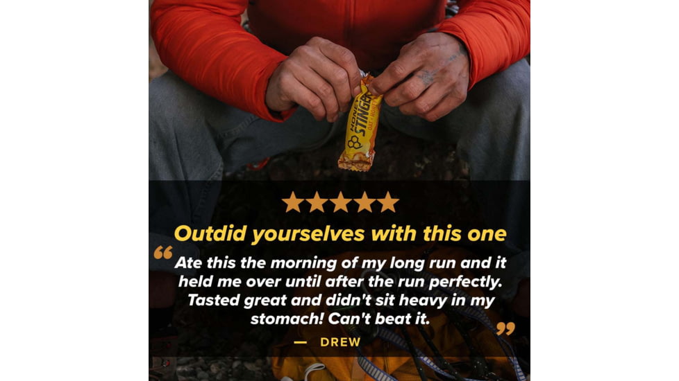 Honey Stinger Oat + Honey Bar, Original, 1.48 oz, 73712