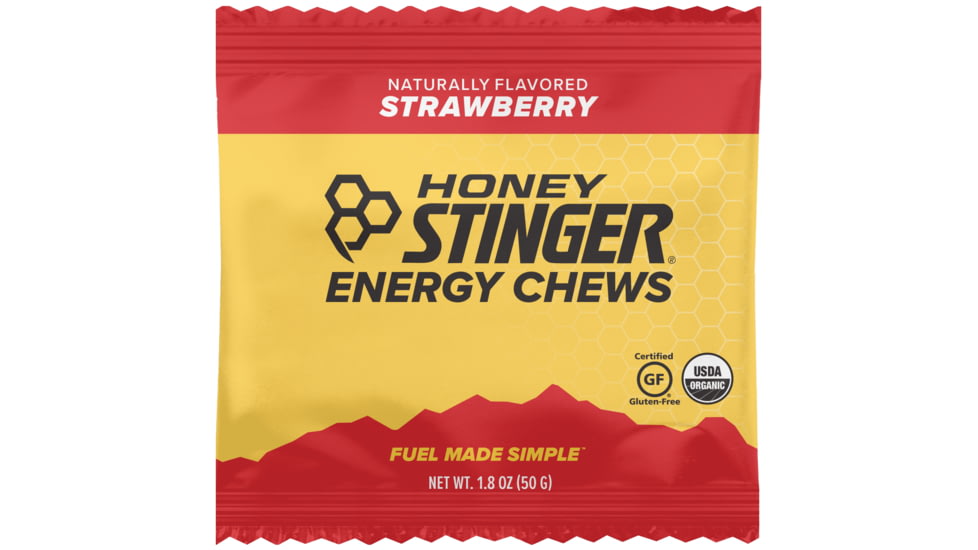 Honey Stinger Organic Energy Chews - Strawberry, 77312