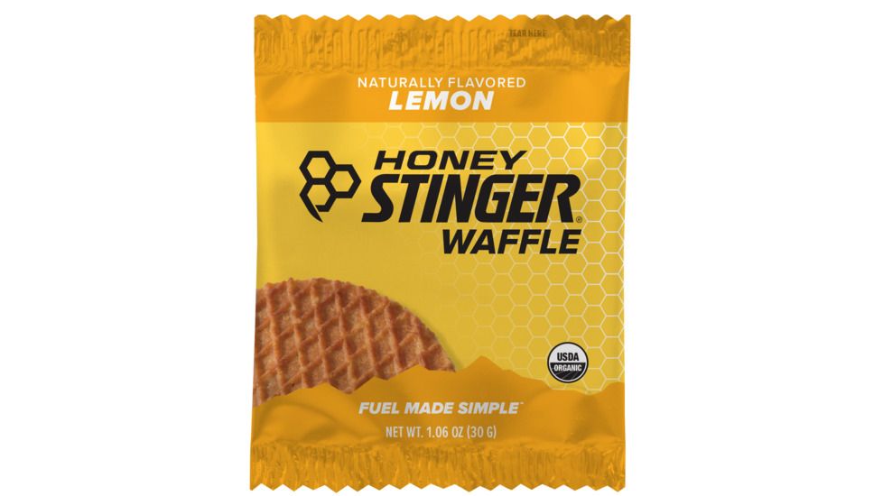 Honey Stinger Organic Stinger Waffles-Lemon