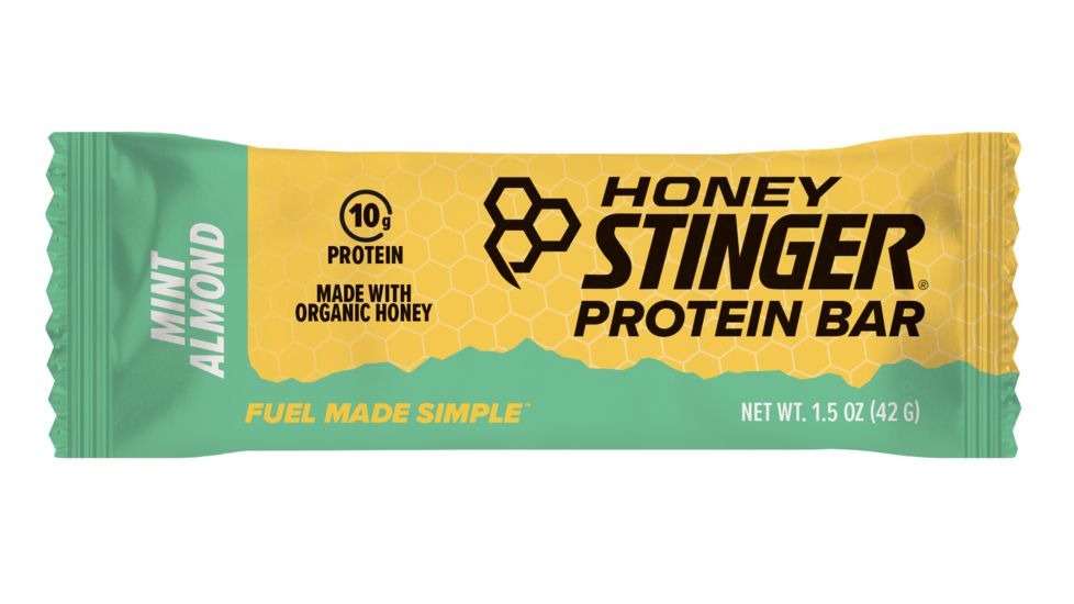 Honey Stinger Protein Bars - 10g-Dark Chocolate Mint Almond