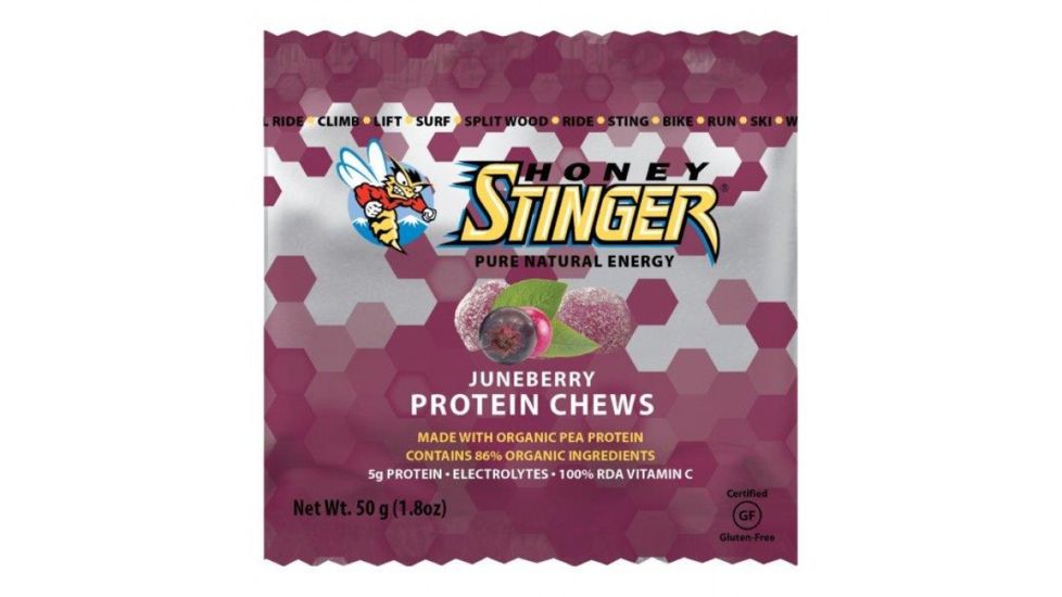Honey Stinger Protein Chew -Juneberry