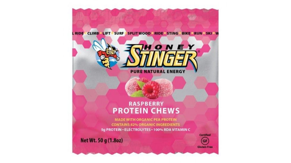 Honey Stinger Protein Chew -Raspberry
