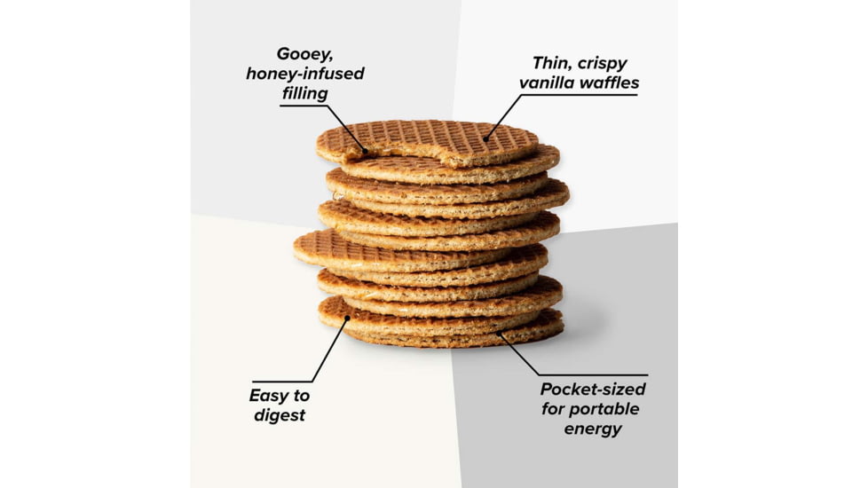 Honey Stinger Vanilla Waffle, 1 oz Pack, 74112