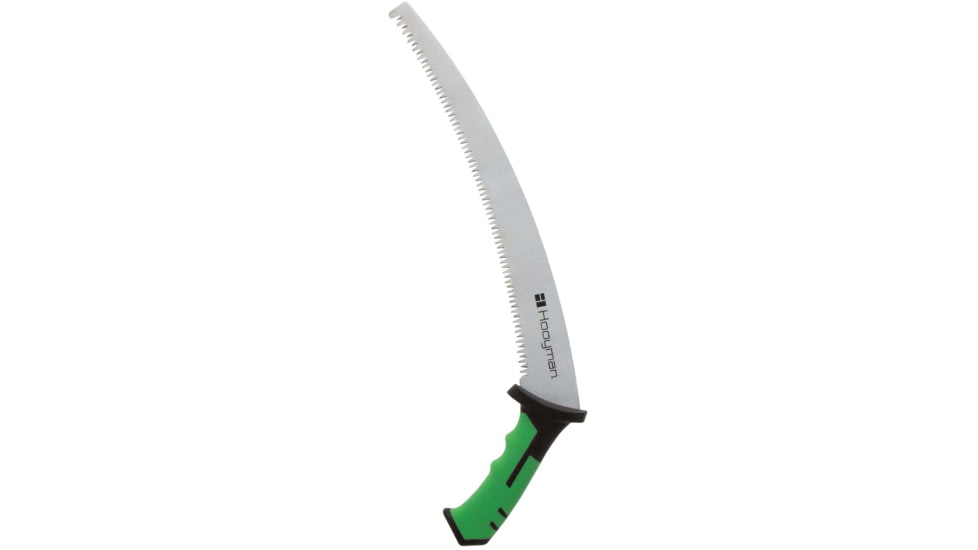Hooyman Curved Blade Hand Saw, Black/Green, 1112250