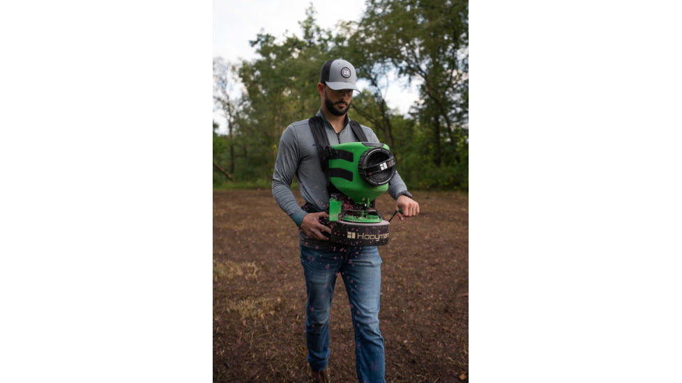 Hooyman Manual Chest 35LB Seeder w/ Shoulder Harness Rig, 1135909