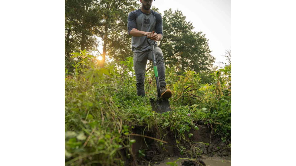 Hooyman Short Handle Digging Shovel, H-Grip, 1159173