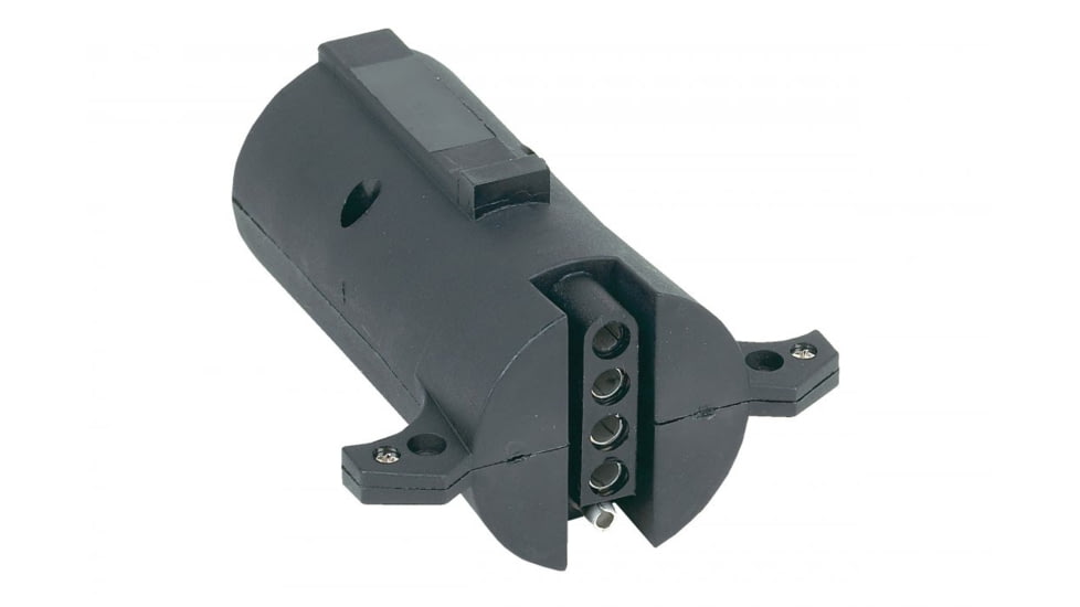 Hopkins 7 Way Blade Round To 5 Way Flat Adapter, 47375