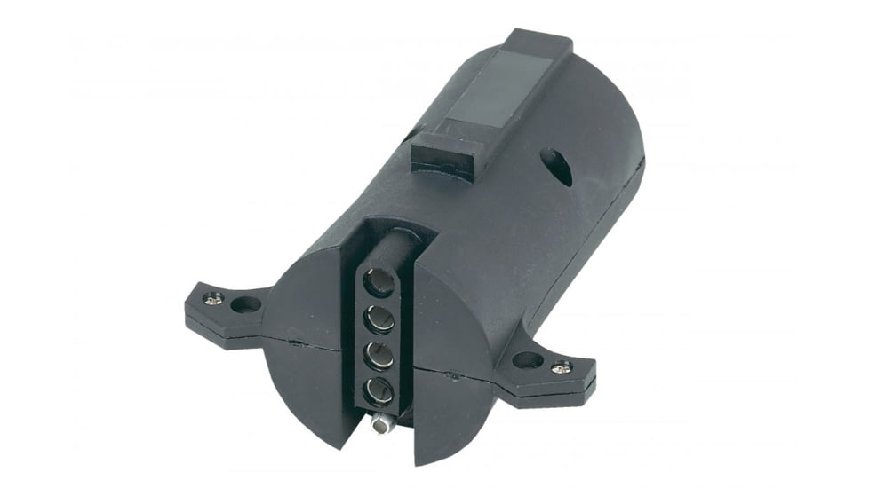 Hopkins 7 Way Blade Round To 5 Way Flat Adapter, 47375