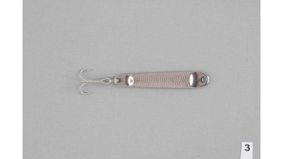 Hopkins Hammered Spoon w/Plain Treble, Stainless Steel, 1 1/4oz, 1/2in, 3