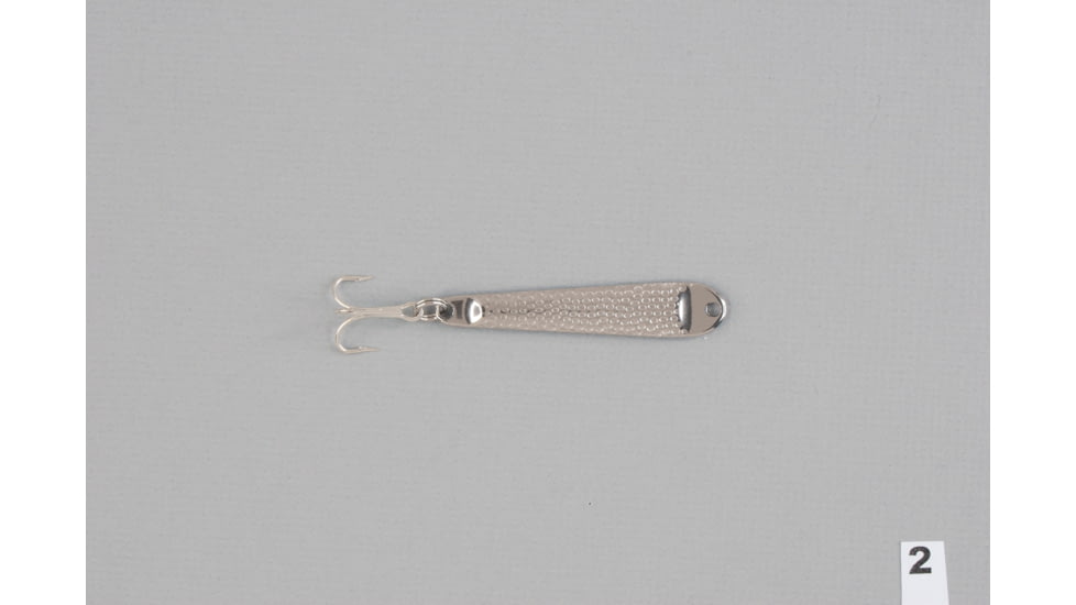 Hopkins Hammered Spoon w/Plain Treble, Stainless Steel, 1/2oz, 2 1/2in, 2