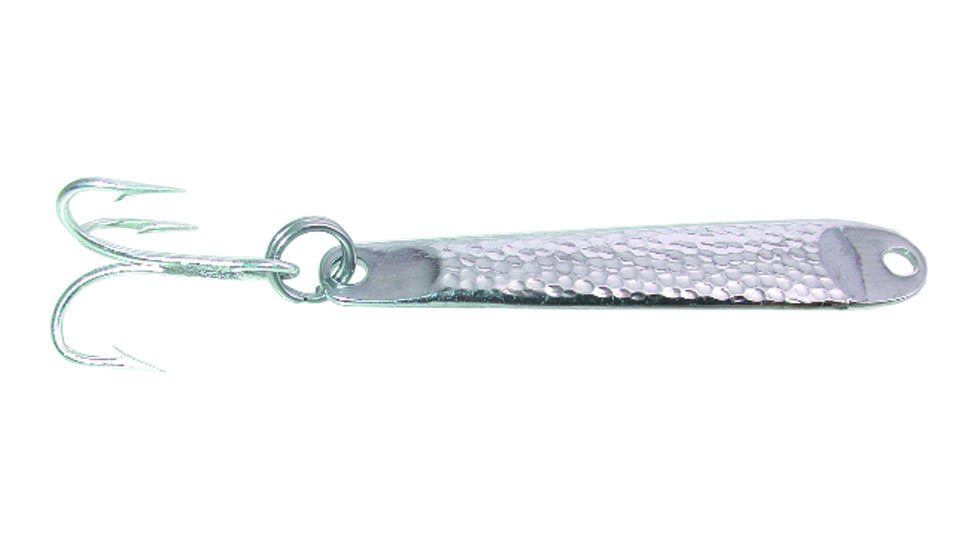 Hopkins Hammered Spoon w/Plain Treble, Stainless Steel, 1/3oz, 2 1/4in, 1
