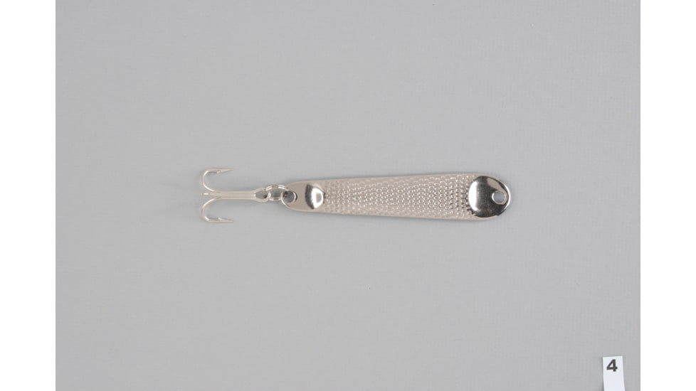 Hopkins Hammered Spoon w/Plain Treble, Stainless Steel, 2 1/2oz, 1/2in, 4