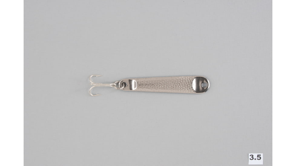 Hopkins Hammered Spoon w/Plain Treble, Stainless Steel, 2oz, 4 1/4in, 3.5