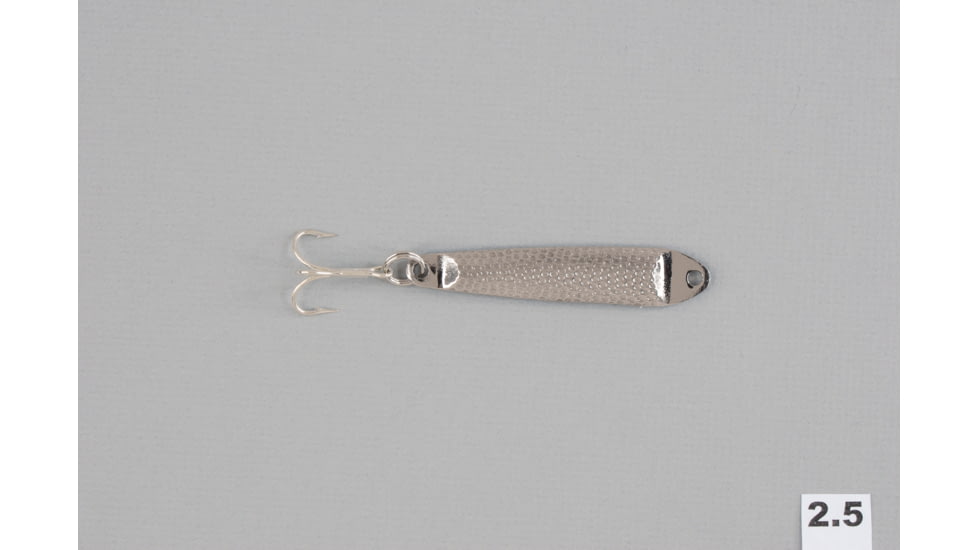Hopkins Hammered Spoon w/Plain Treble, Stainless Steel, 3/4oz, 3in, 2.5