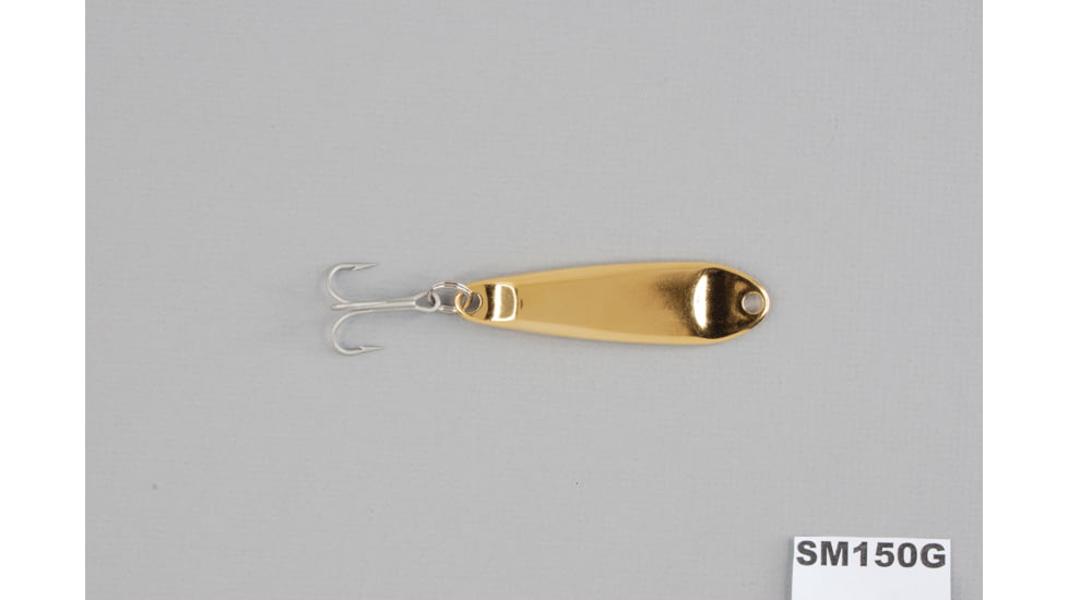 Hopkins Shorty Smoothie Spoon w/Plain Treble, Gold Plain, 1 1/2oz, 3 1/2in, SM150G