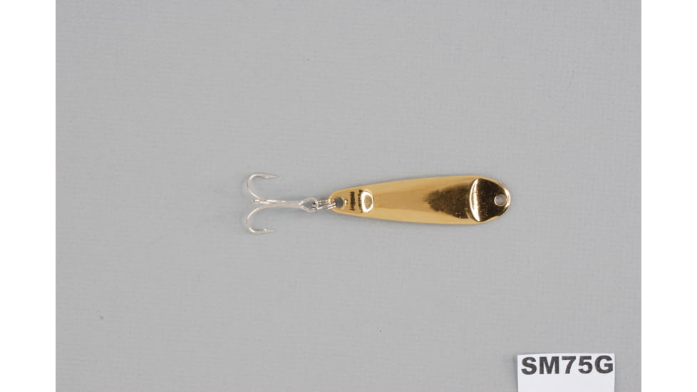 Hopkins Shorty Smoothie Spoon w/Plain Treble, Gold Plain, 3/4oz, 2 1/2in, SM75G