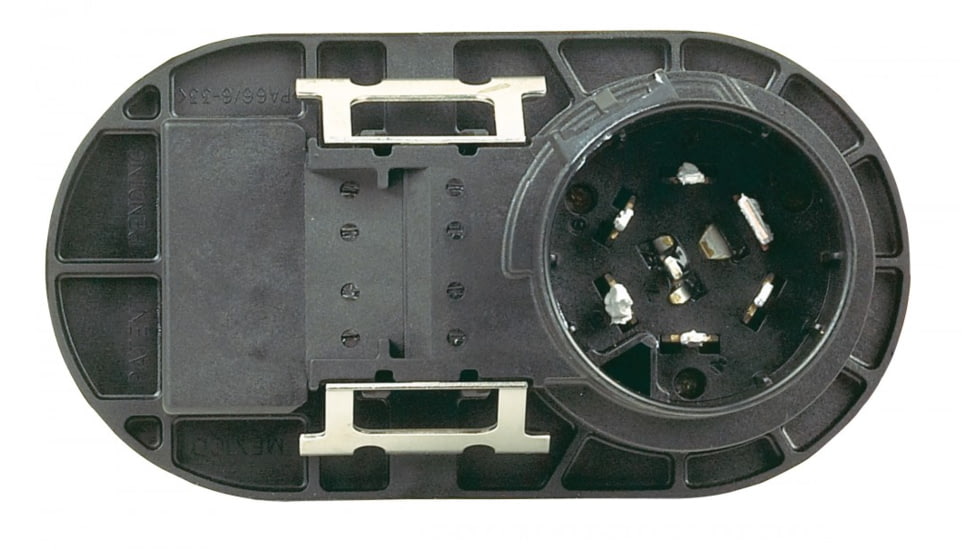 Hopkins Towing Solutions Multi Tow Exact Fit Oe Replacement 7 Blade And 4 Flat Connector With Bracket, 40975