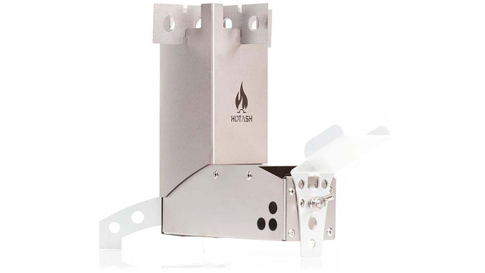 Hot Ash Mini Rocket Stove, Titanium, STV-HASM-MINI