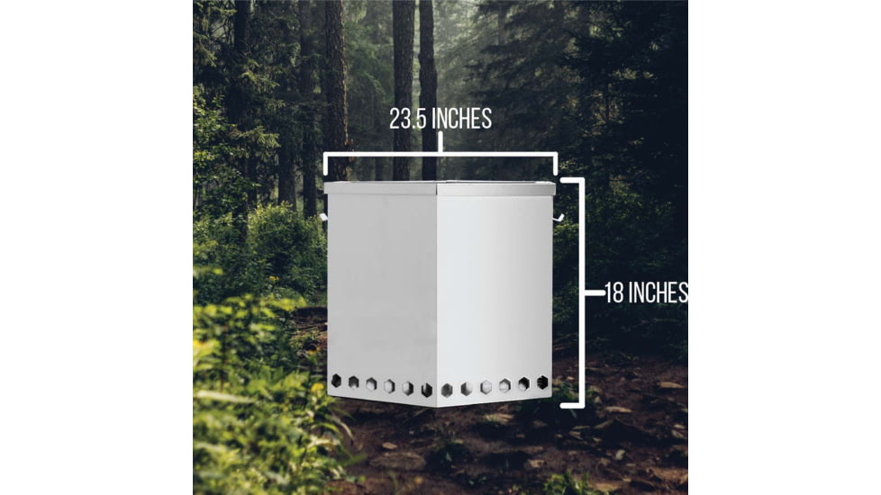 Hot Ash Rambler Full Size Fire Pit, Stainless Steel, STV-FIRE-PIT7