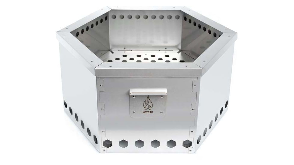 Hot Ash Rover Travel Fire Pit, Stainless Steel, STV-TRVL-FRPT