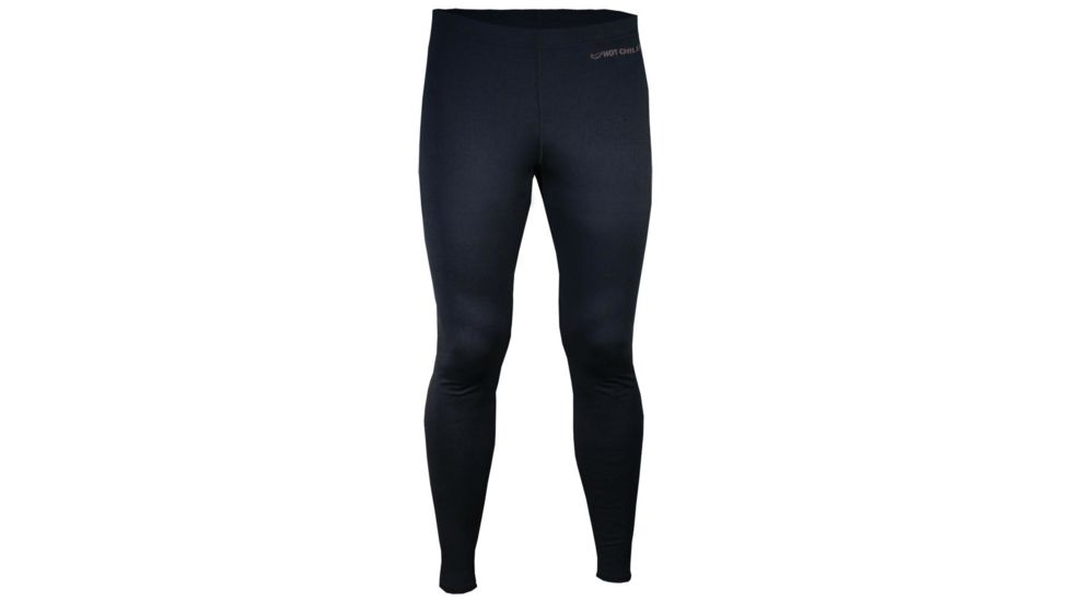 Hot Chillys Mens Micro Elite Chamois Ankle Tight, Black, XL HC9910-Black-XL