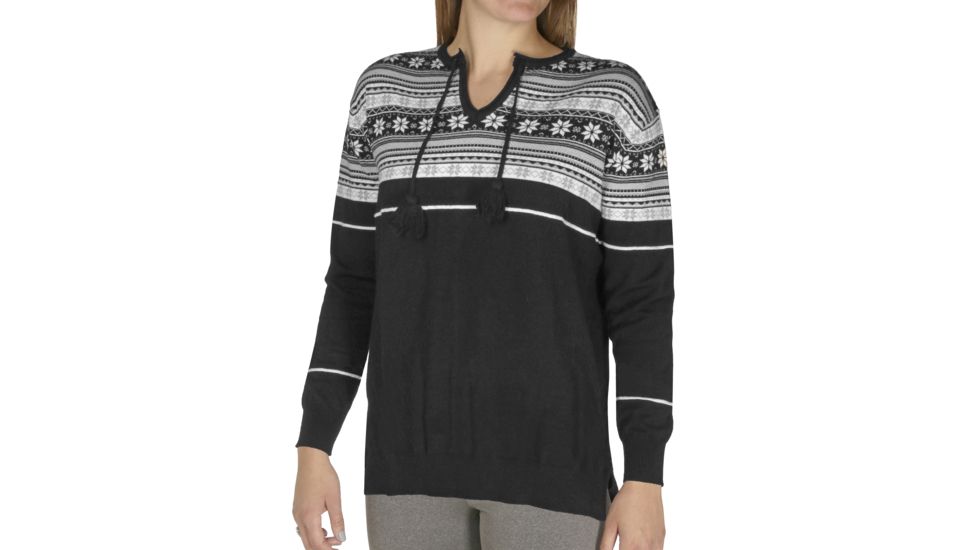 Hot Chillys Sweater Knit Top - Womens, Winter Vibe, Extra Small, HC7618P-548-XS